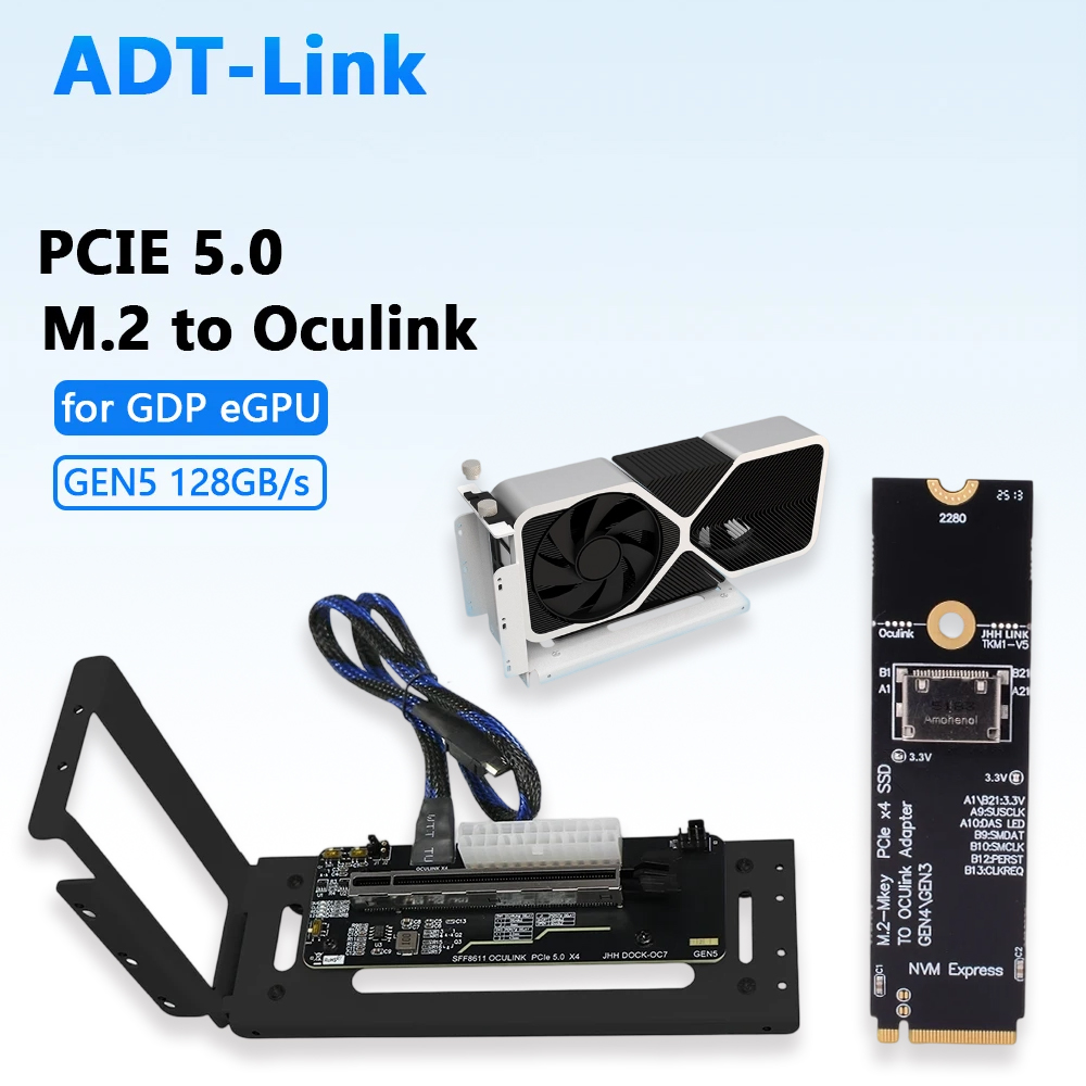 Oculink Gpu Dock Station - Док-станция OCuLink EGPU PCIe 5.0 X4
