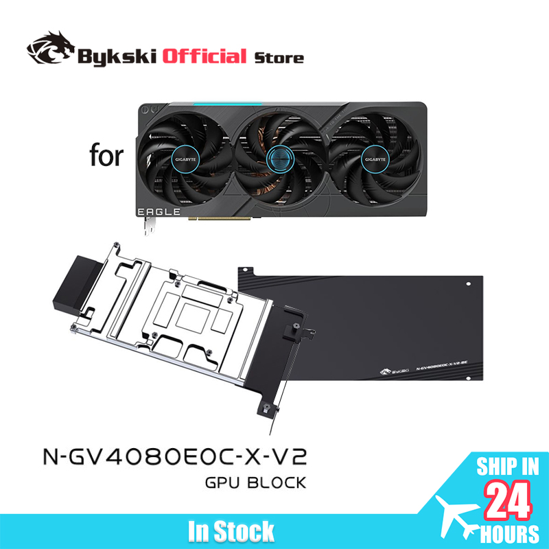 Rtx 4080 Water Cooling Block - Водяной блок охлаждения Bykski N-GV4080EOC-X-V2 для
