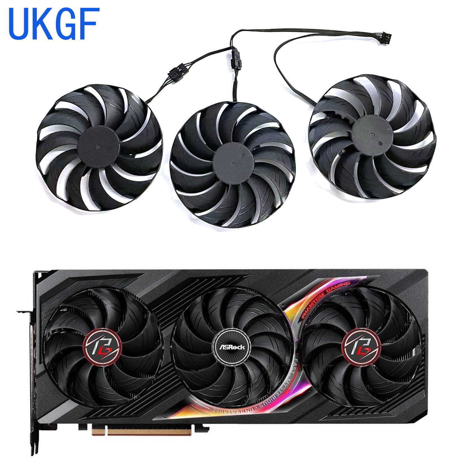 Rx 7900 Xtx 24Gb - Вентилятор для видеокарты ASRock Radeon RX