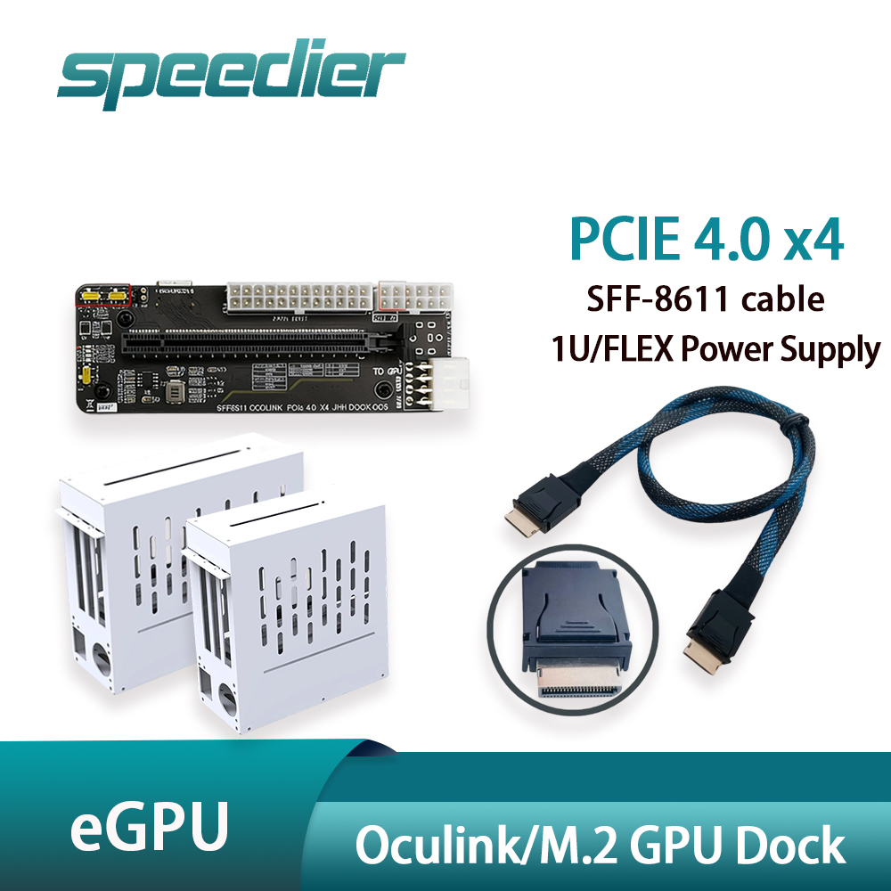Oculink Gpu Dock Station - Внешняя док-станция eGPU PCIe 4.0 x4