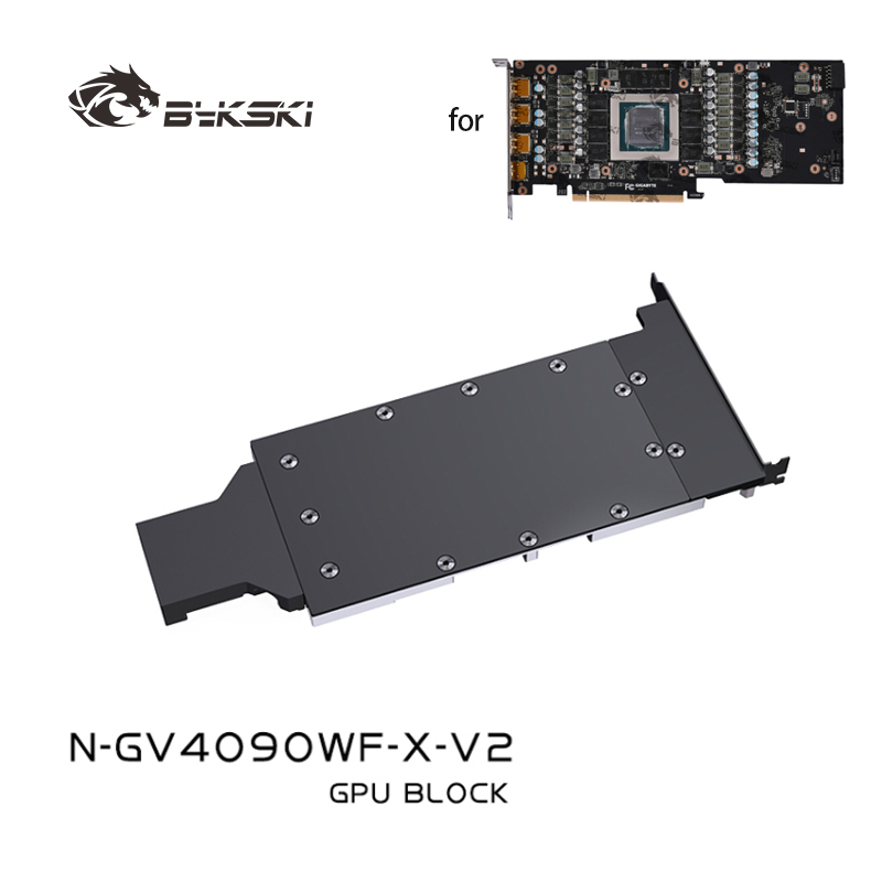 Блок охлаждения Bykski для вид – обзор и цена Rtx 4090 Water Block Full Cover