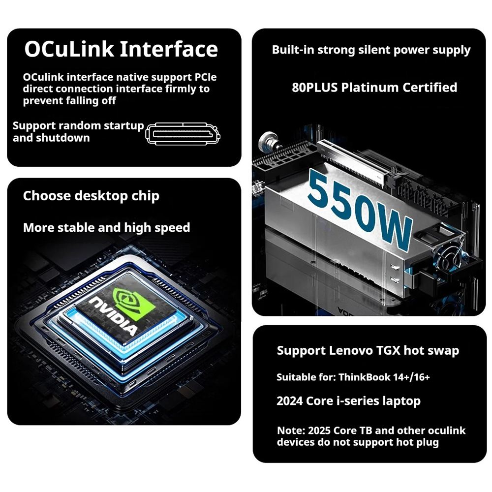 Док-станция V100A eGPU OCuLink – обзор и цена Oculink Gpu Dock Station