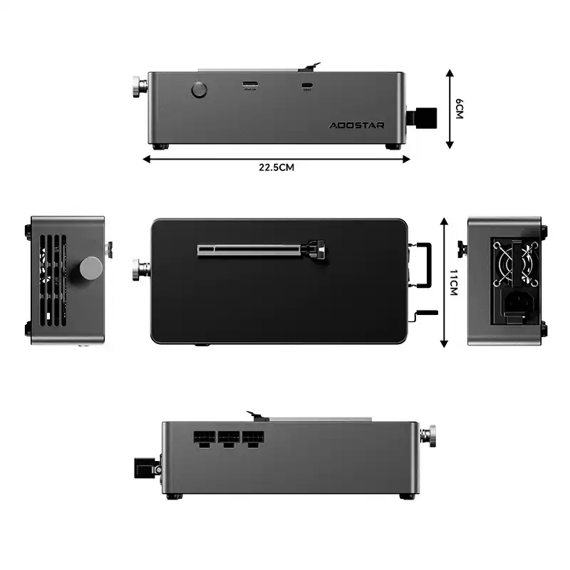 Док-станция для видеокарты AG0 – обзор и цена Oculink Gpu Dock Station