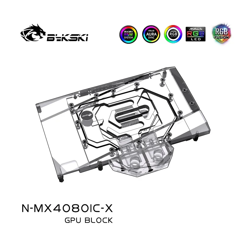 Блок графического процессора B – обзор и цена Rtx 4080 Water Cooling Block
