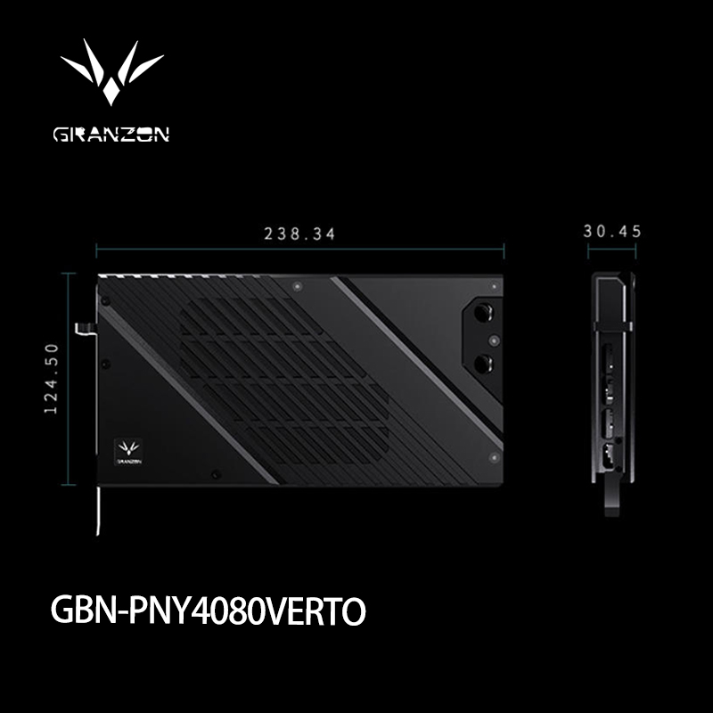 Водяной блок Granzon GBN-PNY40 – обзор и цена Rtx 4080 Water Cooling Block