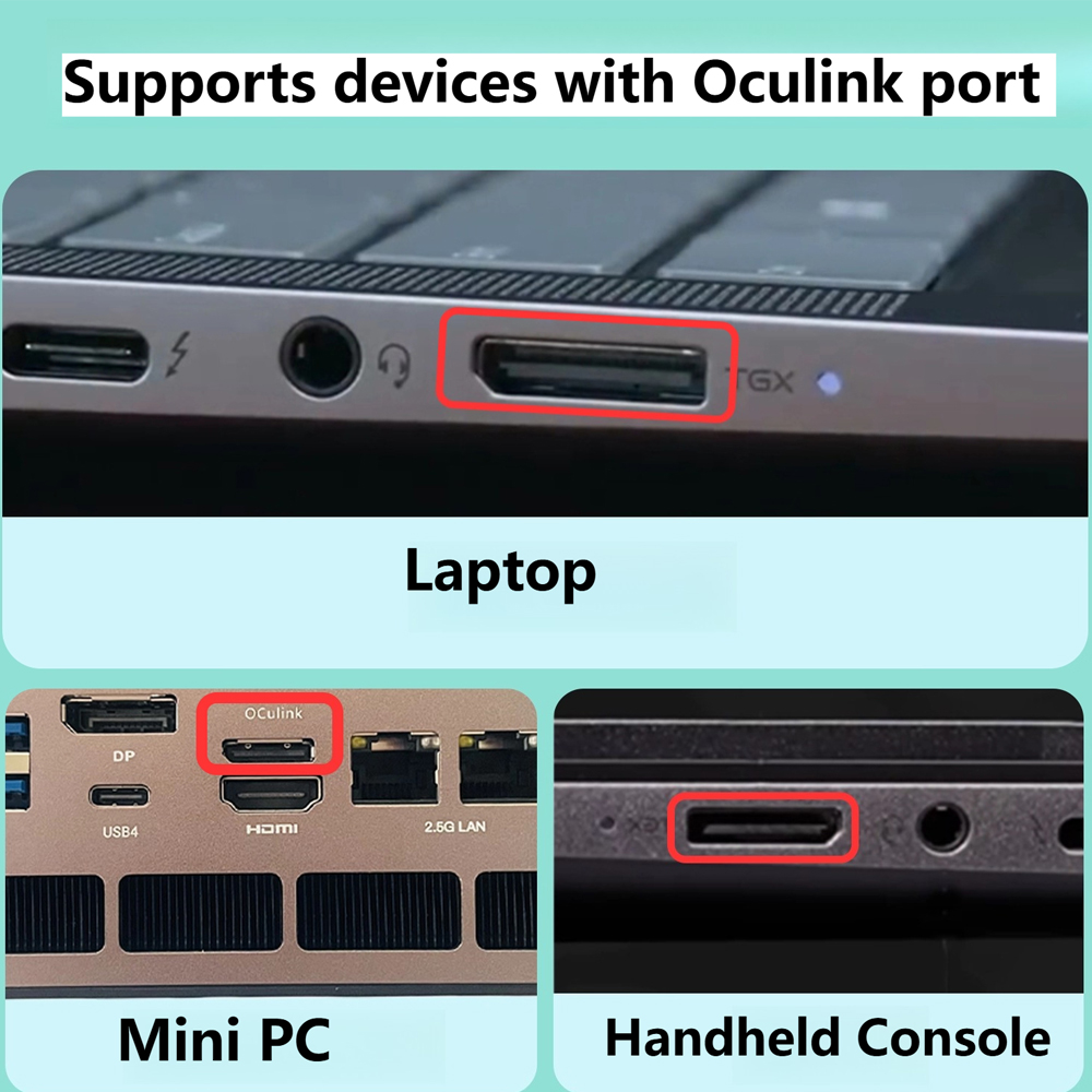 Внешняя док-станция eGPU PCIe  – обзор и цена Oculink Gpu Dock Station