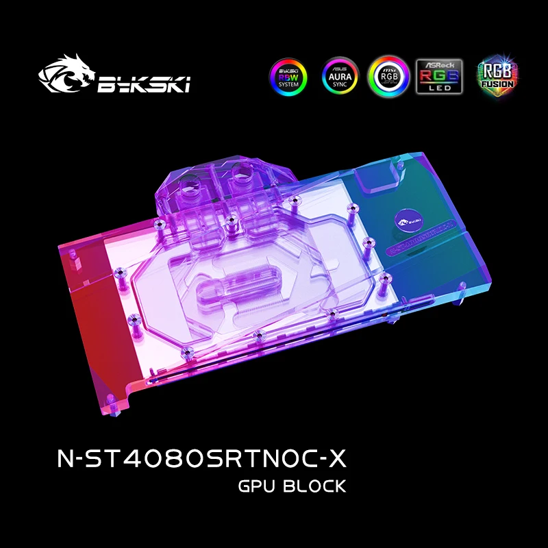 Блок водяного охлаждения Byksk – обзор и цена Rtx 4080 Water Cooling Block