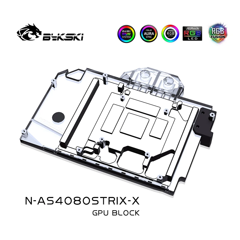 Блок охлаждения GPU Bykski для – обзор и цена Rtx 4080 Water Cooling Block