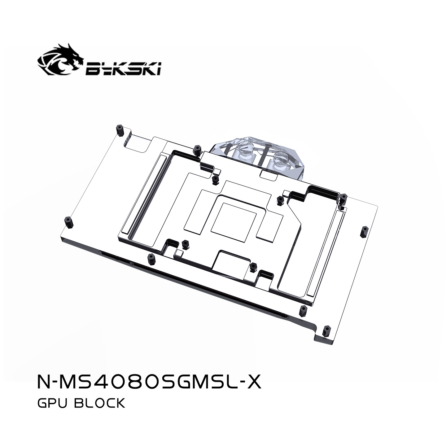 Водяной блок Bykski для MSI Ge – обзор и цена Rtx 4080 Water Cooling Block