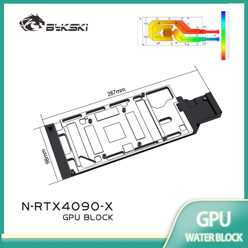 Водоблок для графического проц – обзор и цена Rtx 4090 Water Block Full Cover